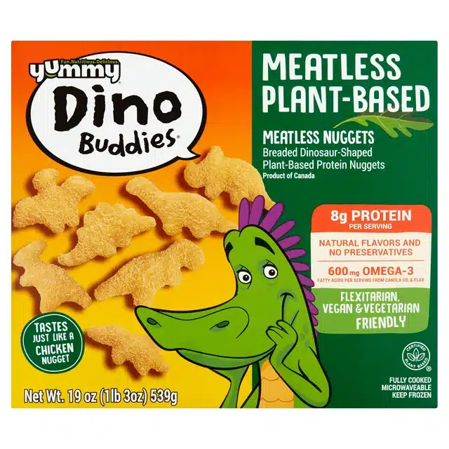 dinosaur veggie nuggets