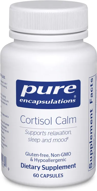 pure encapsulations cortisol calm